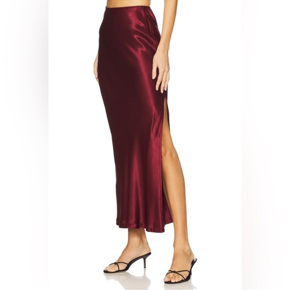 Enza Costa Dresses & Skirts - Enza Costa Ruby Satin Maxi Skirt